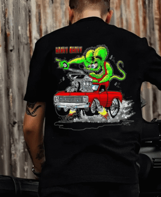 Rat Fink Heavy Chevy Printed Men’s T-Shirt