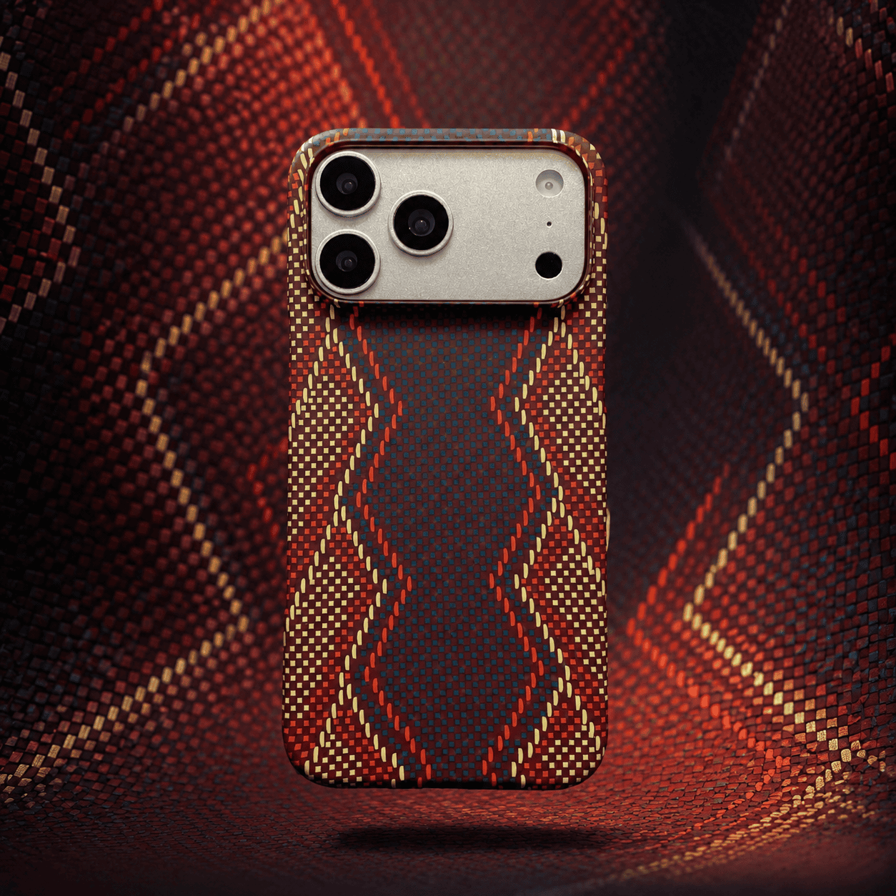 Carbon fibre phone case