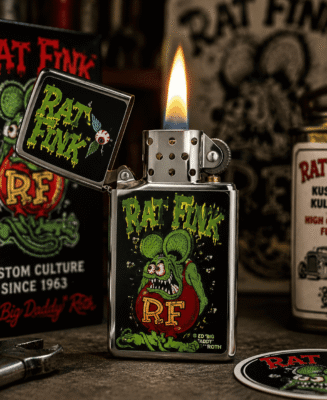 Rat Fink Collectible Lighter – Ed Roth Official Hot Rod Zippo, Limited Edition