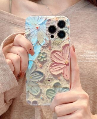 Oil Painting Flower iPhone Series Phone Case